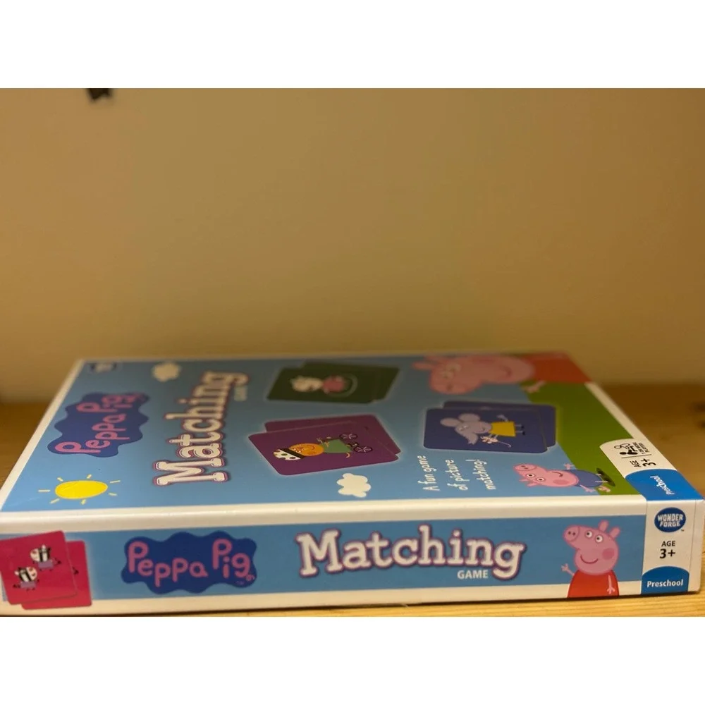 Wonder Forge Peppa Pig Matching Game Preschool Fun Picture‎ Matching Activity